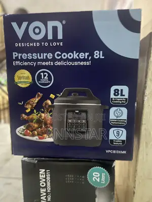 Von 8litres Electric Pressure Cooker