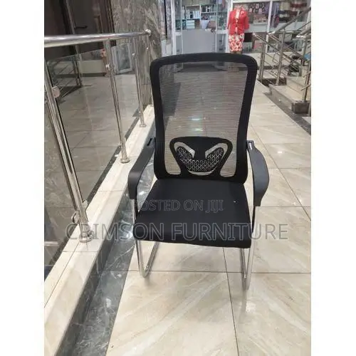 Mesh Non-Rolling Guest Office Chair