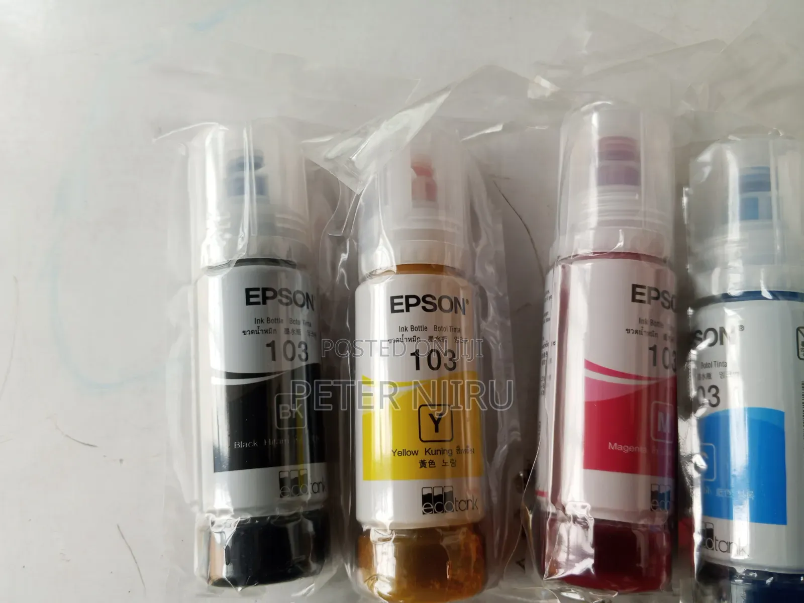 103 Epson Original Inks for L3350 Printer