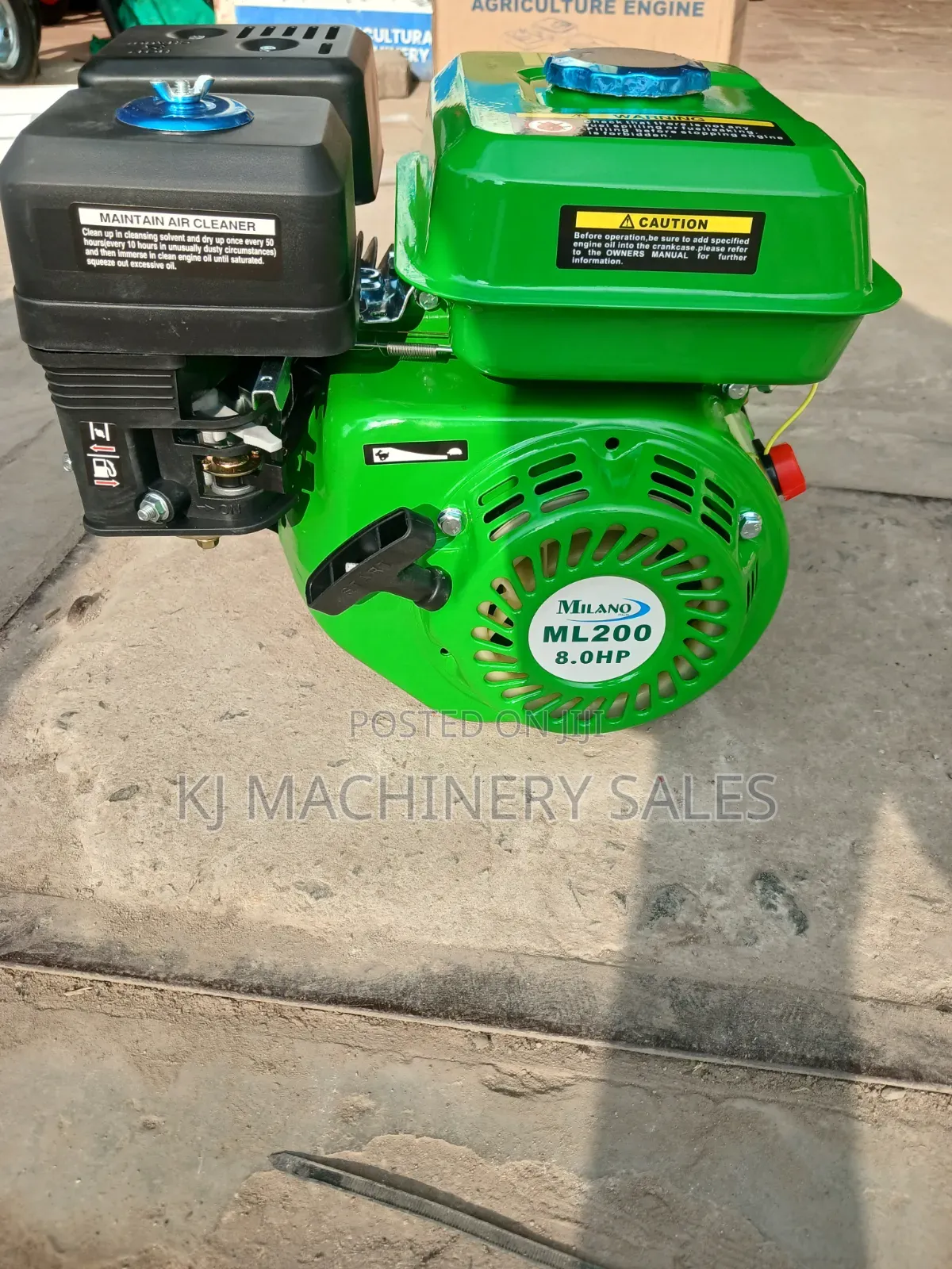 Milana 8hp Engine