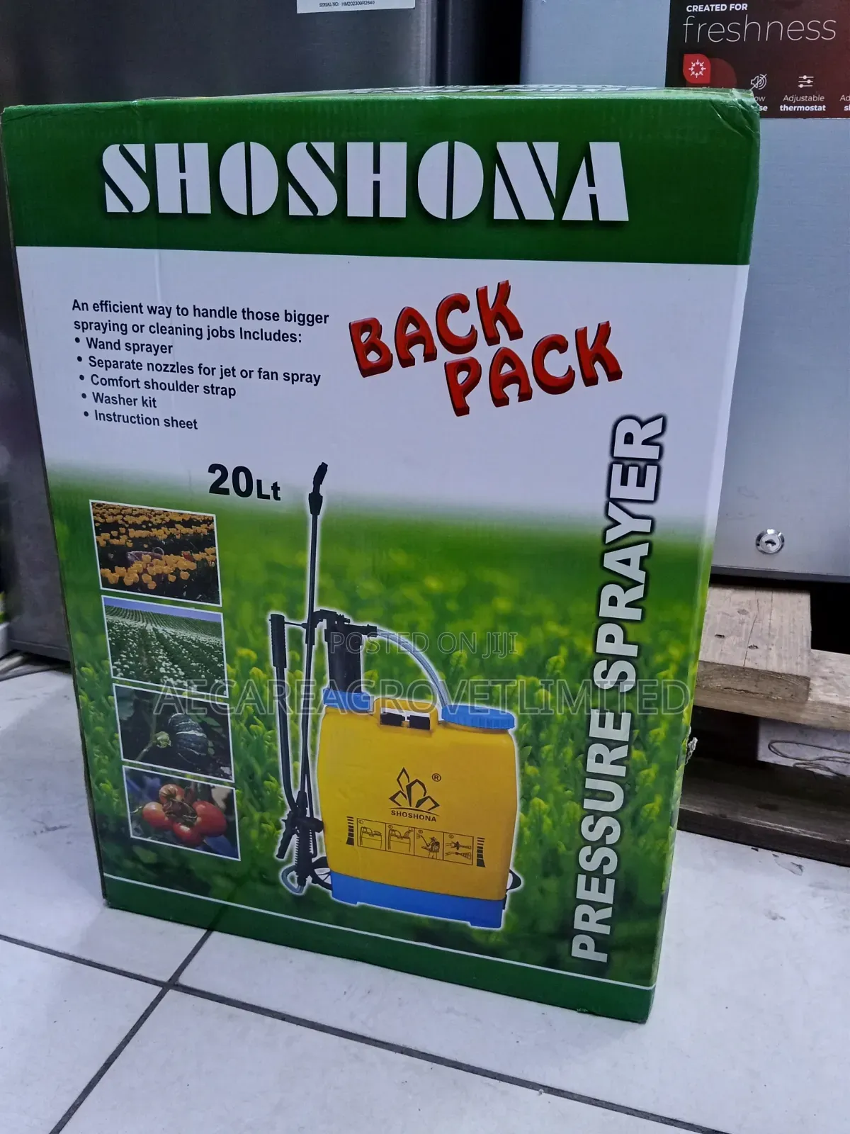 Knapsack Sprayer Shoshona 20litres