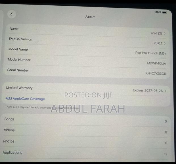 New Apple iPad Pro 256 GB Gray - thumbnail 3