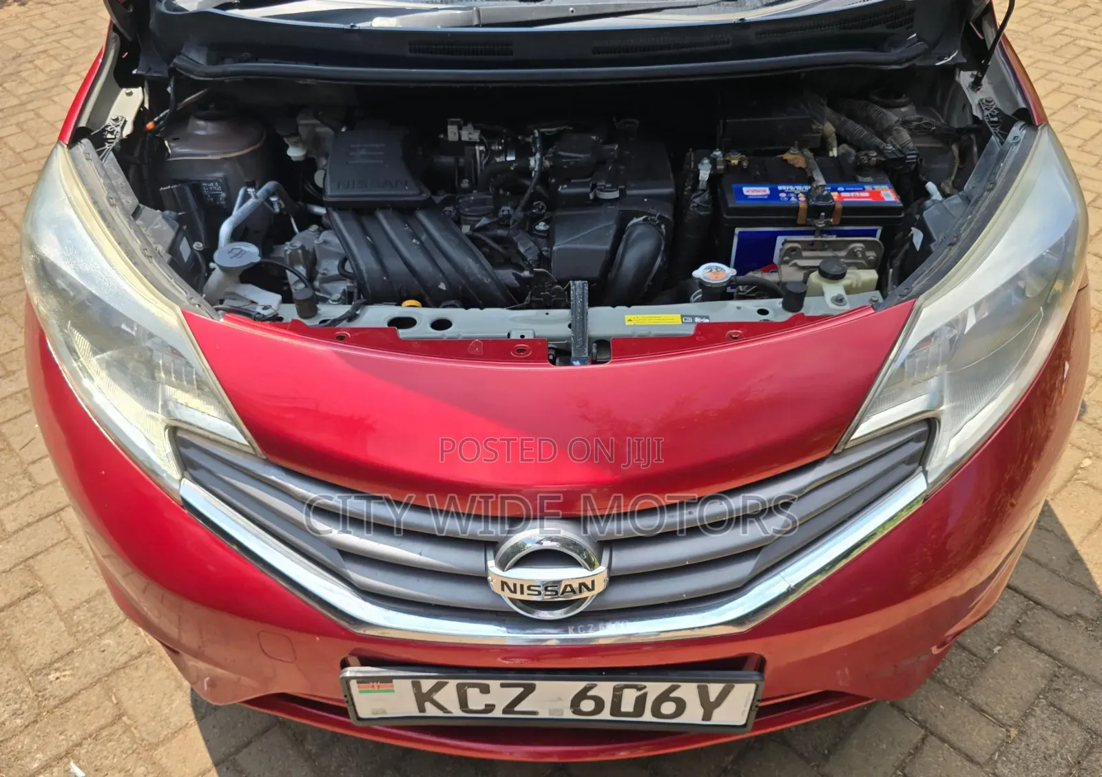 Nissan Note 2013 Red