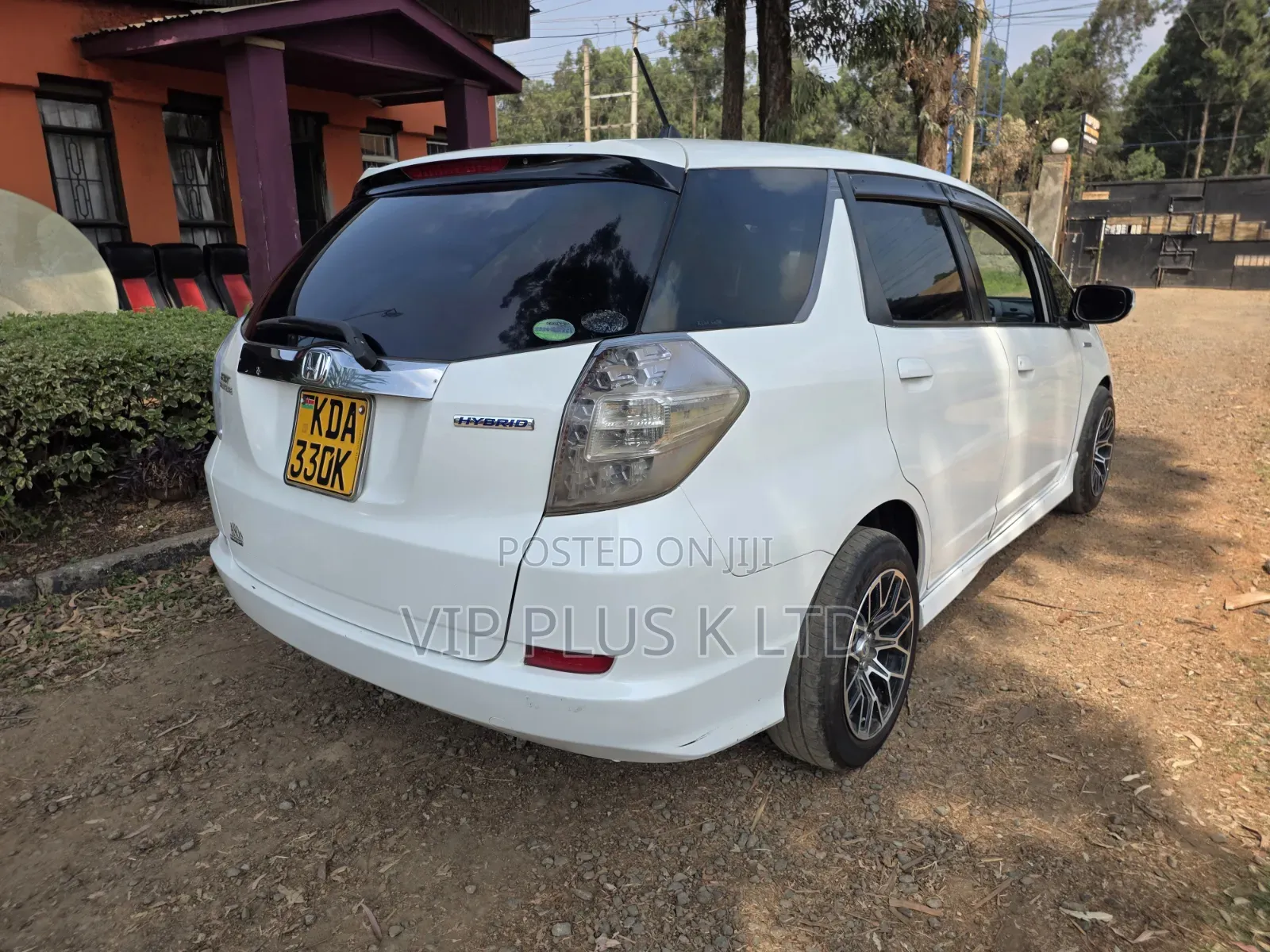 Honda Fit Shuttle 2013 White