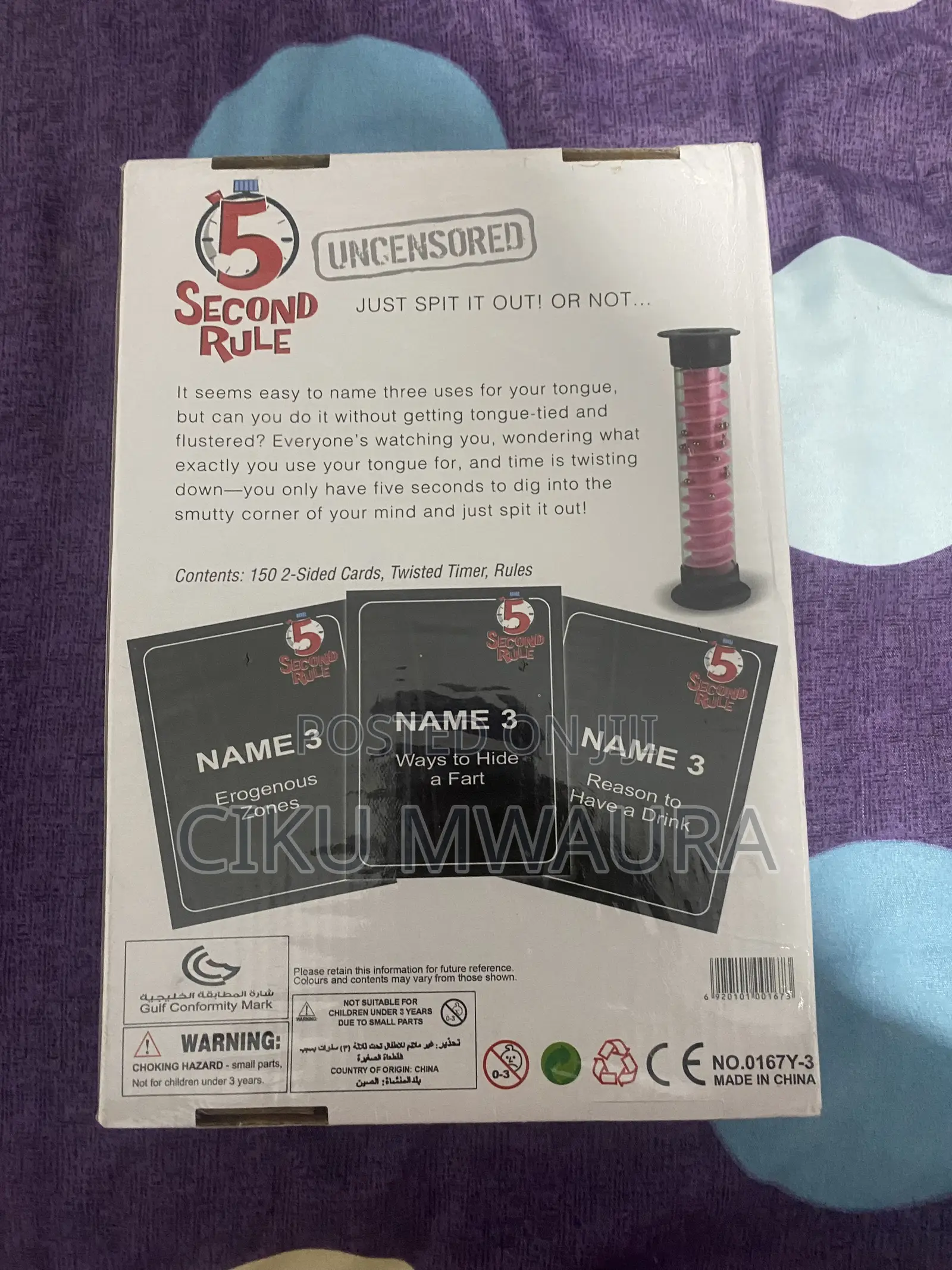 5 Second Rule: Uncensored Party Game 