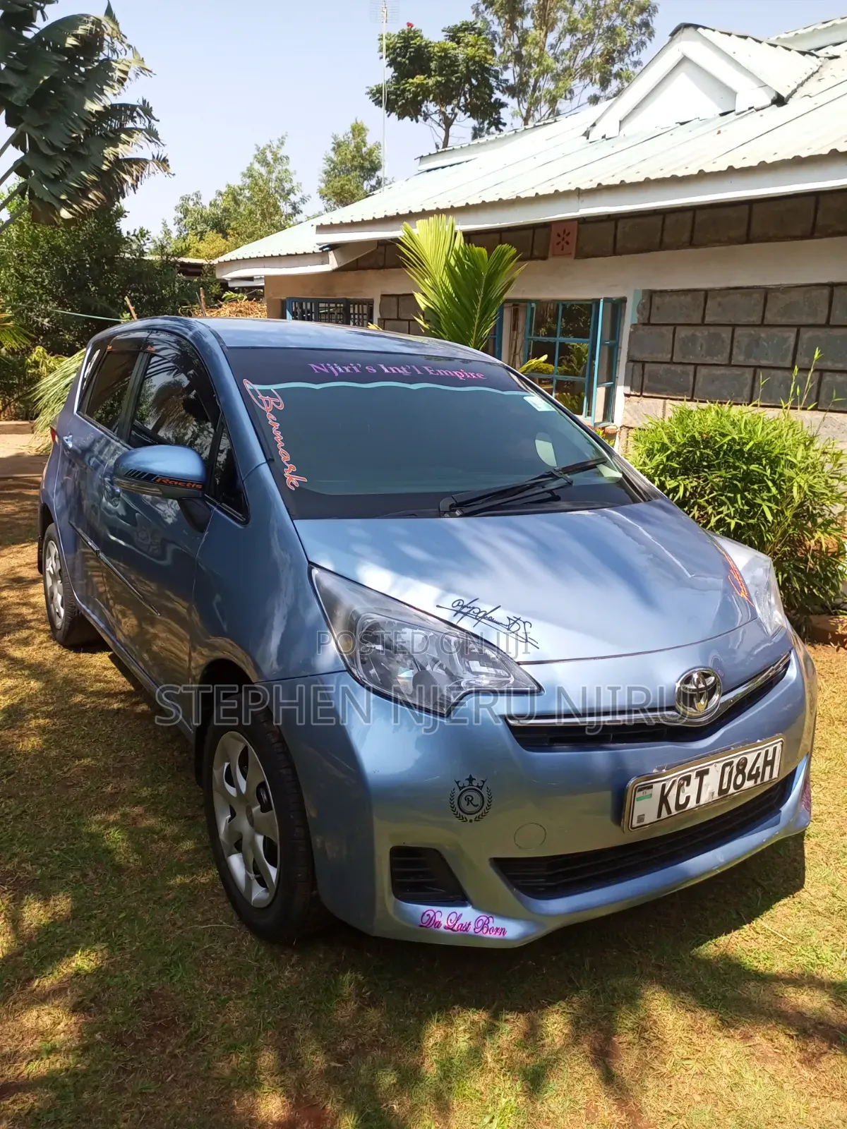 Toyota Ractis 2013 Green