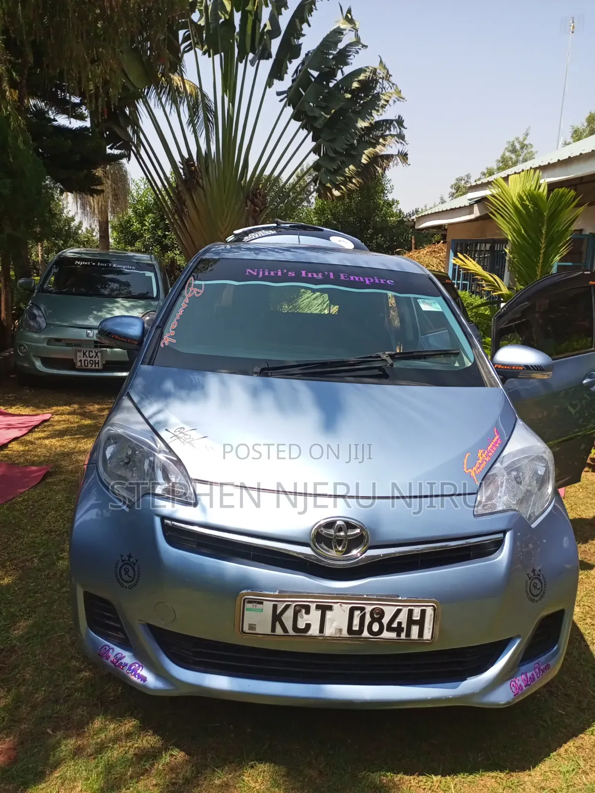 Toyota Ractis 2013 Green