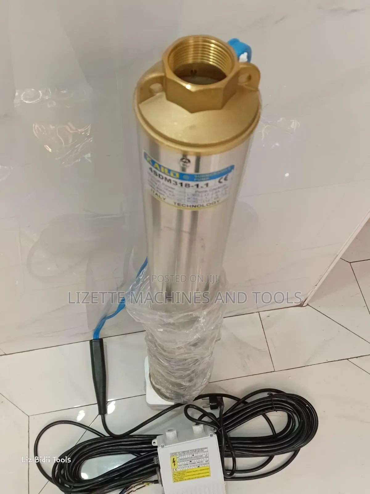 Kailo 1.5hp Submersible Water Pump With Controller