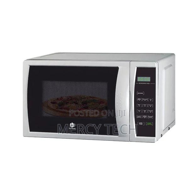 Hanmac 20L Manual Microwave Black White