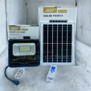 Ultra Bright 100W Solar Flood Light for Farm Warehouse and Backyard