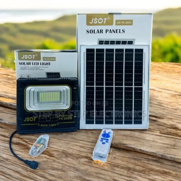 Waterproof 100W Solar LED Light With Adjustable Mounting Bracket