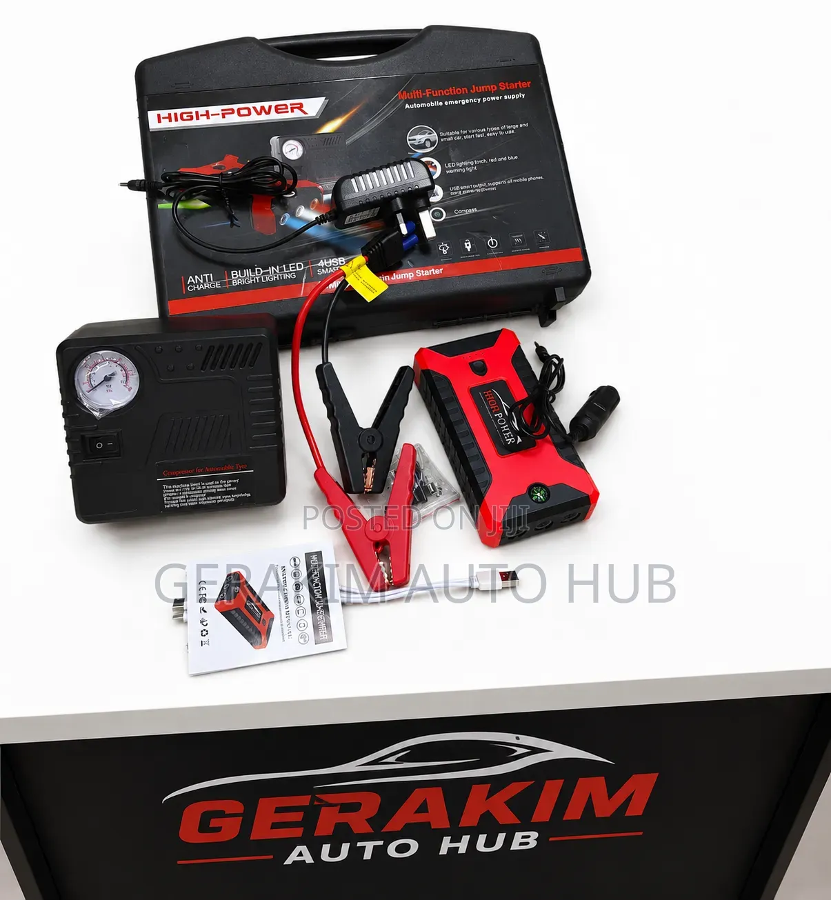 Powerful 99800mah Multifunctional Car Jump Starter
