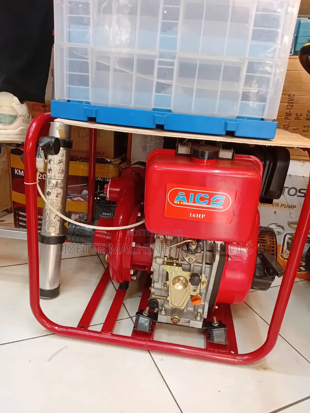 Aico 16hp High Pressure Diesel Water Pump With Keystart