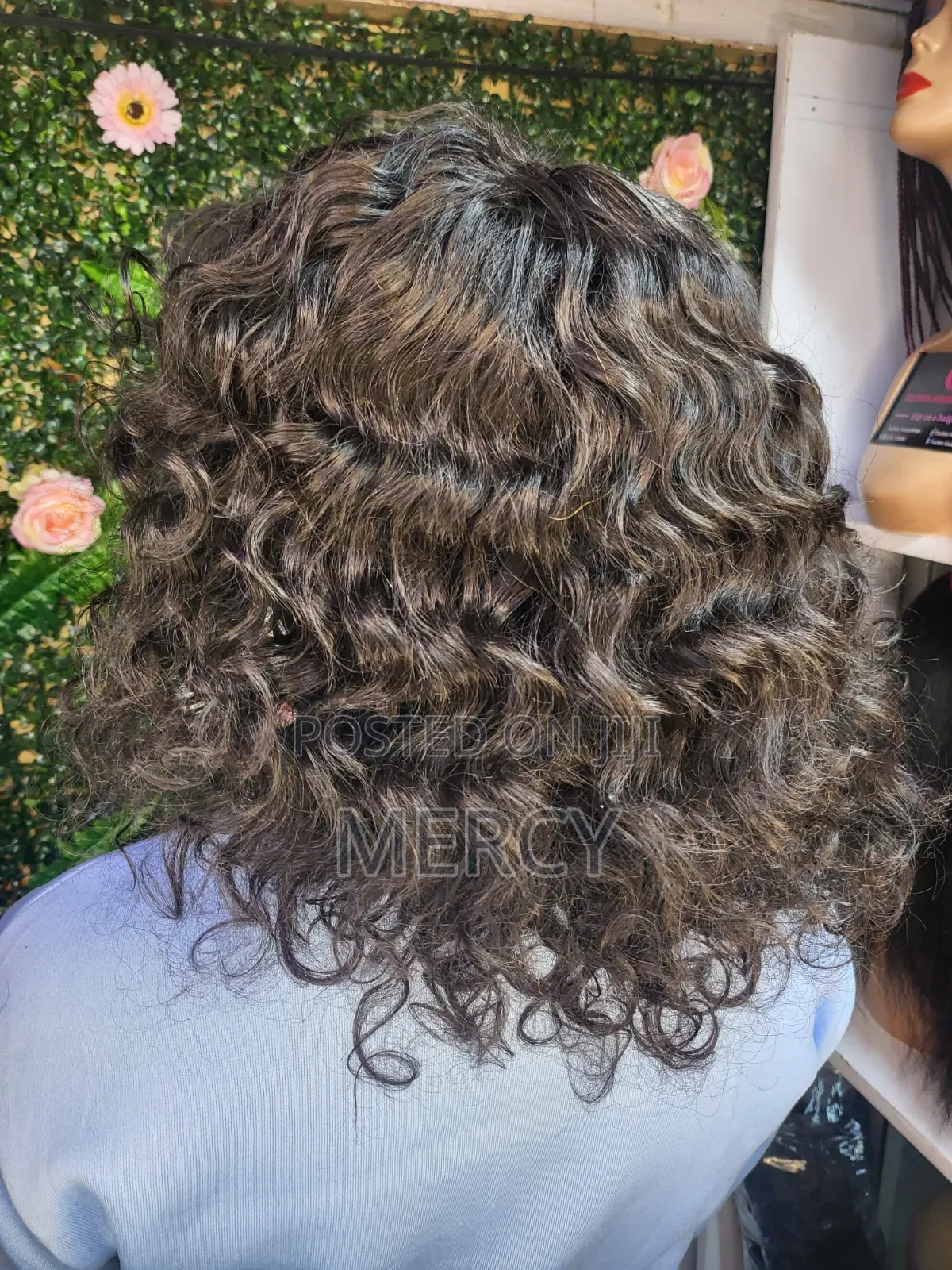 Human Watercurl Wig