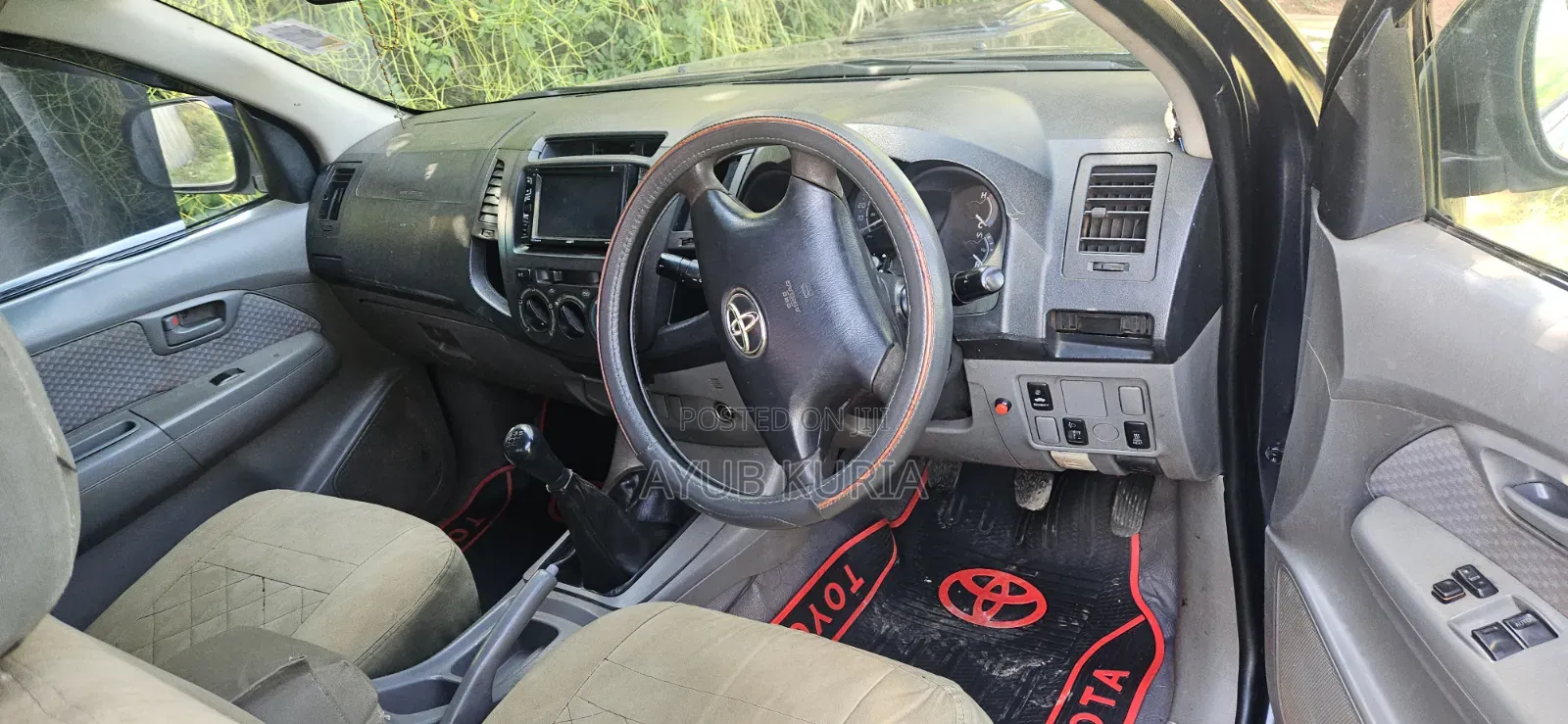 Toyota Hilux 2.5 D-4D 2008 Matt Black