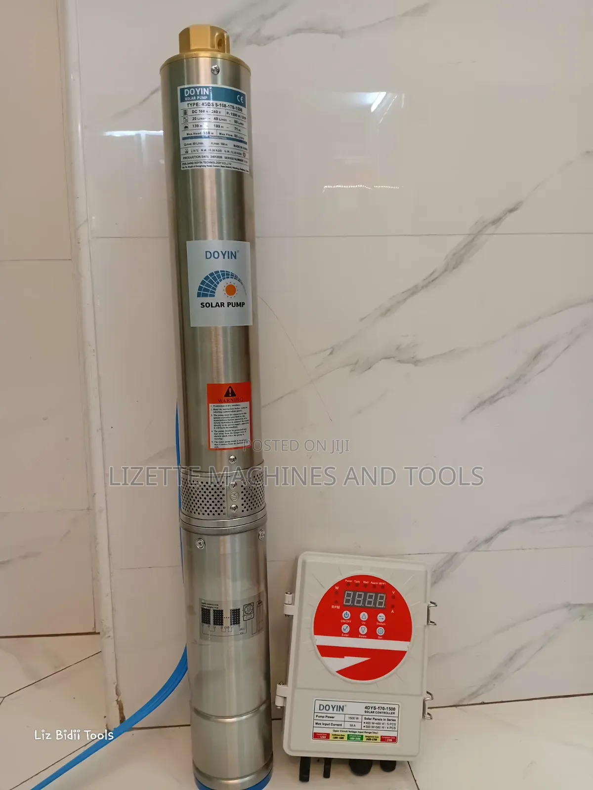 Doyin 2hp Solar Submersible Pump 168m Head