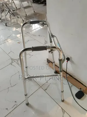 Portable Adult Walker With Secure Rubber Feet
