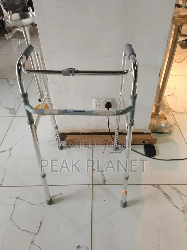 Compact Foldable Walker With Strong Aluminum Frame