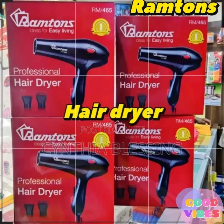 Ramtons Professional Hair Dryer Blowdry Rm465