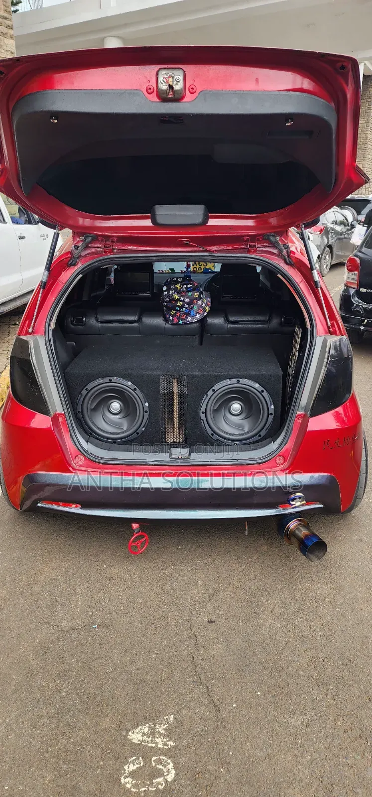 Honda Fit 2013 Red