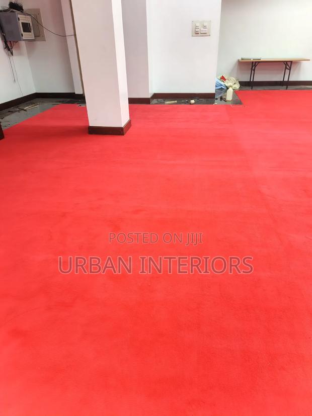 Modern Red Office Carpet Red Office Carpet - thumbnail 2