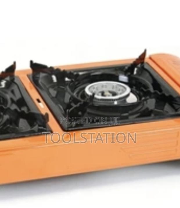CAMPING STOVE DOUBLE (BUTANE CAN) H/Duty Butane Cans Also Available - thumbnail 2