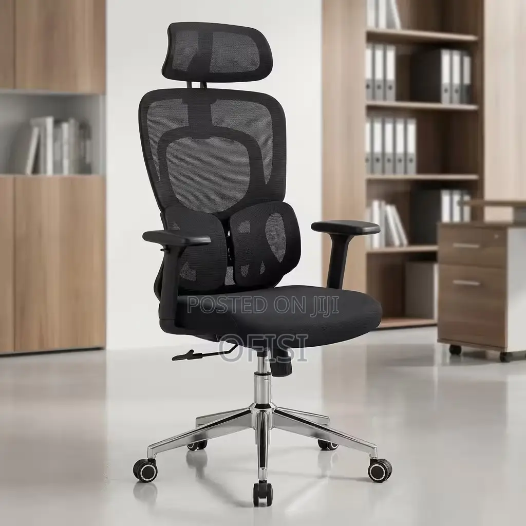 Office Chair; Executive Orthopedic Mesh Office Chair