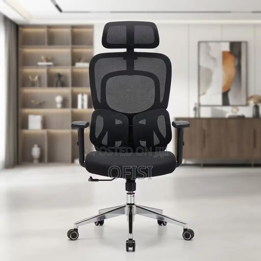 Office Chair; Executive Orthopedic Mesh Office Chair