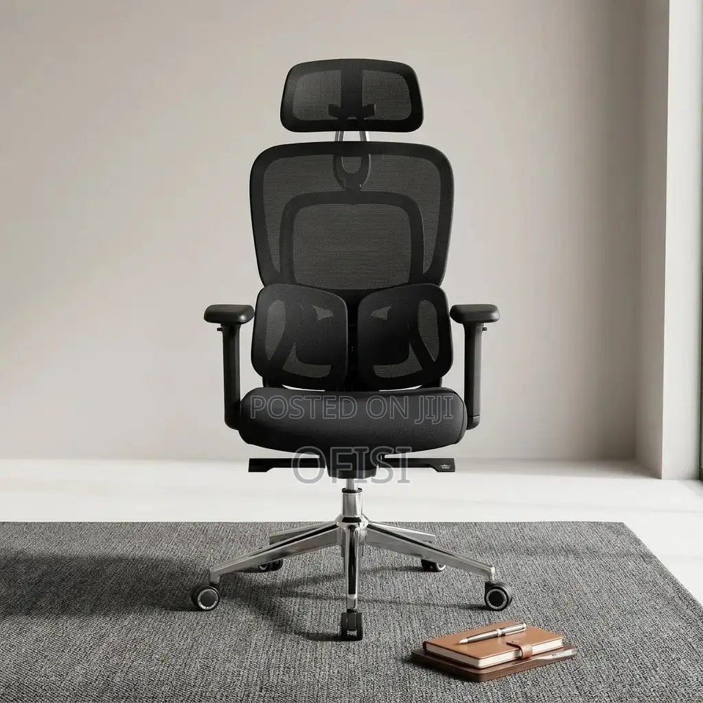 Office Chair; Executive Orthopedic Mesh Office Chair