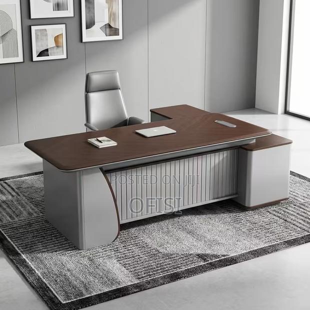 Office Desk; 2200Mm Modern Advanced Office Desk - thumbnail 7