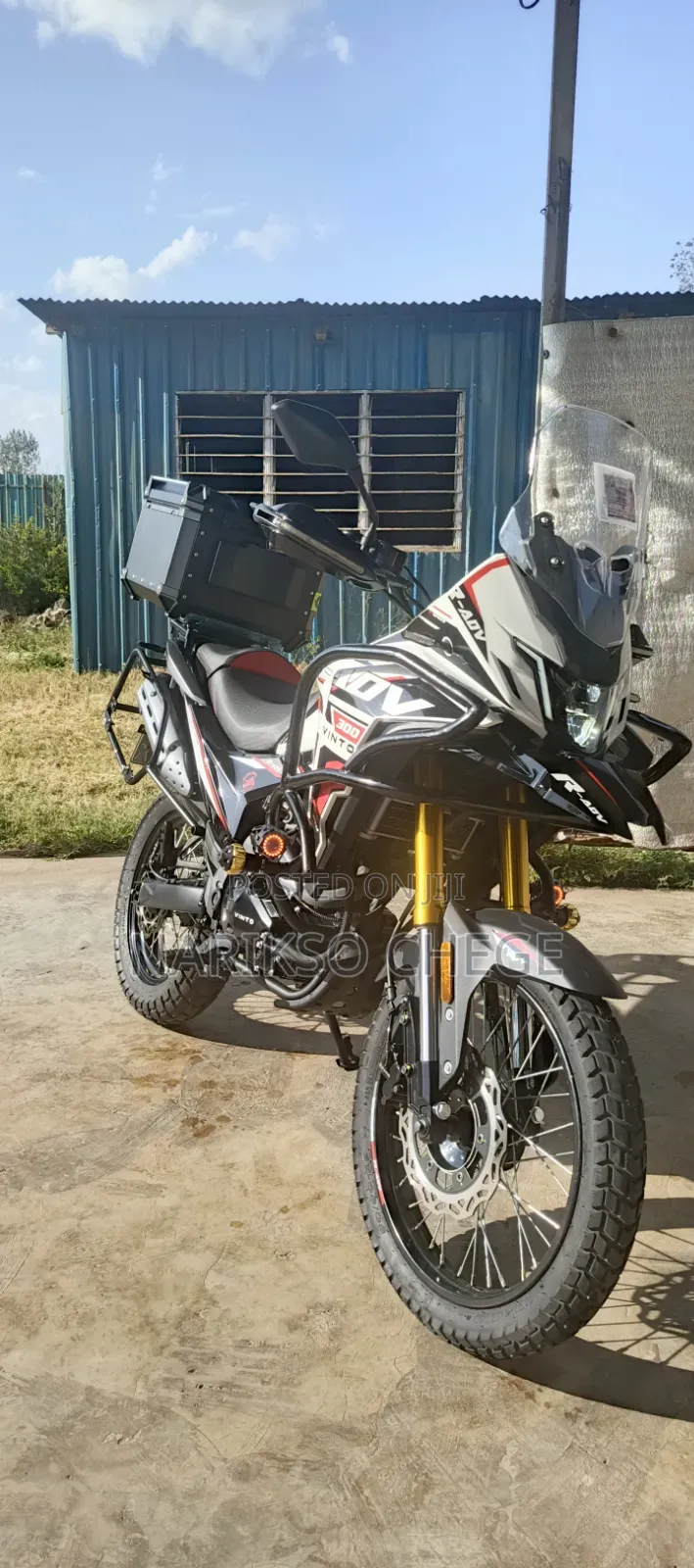 Motorcycle 2025 White