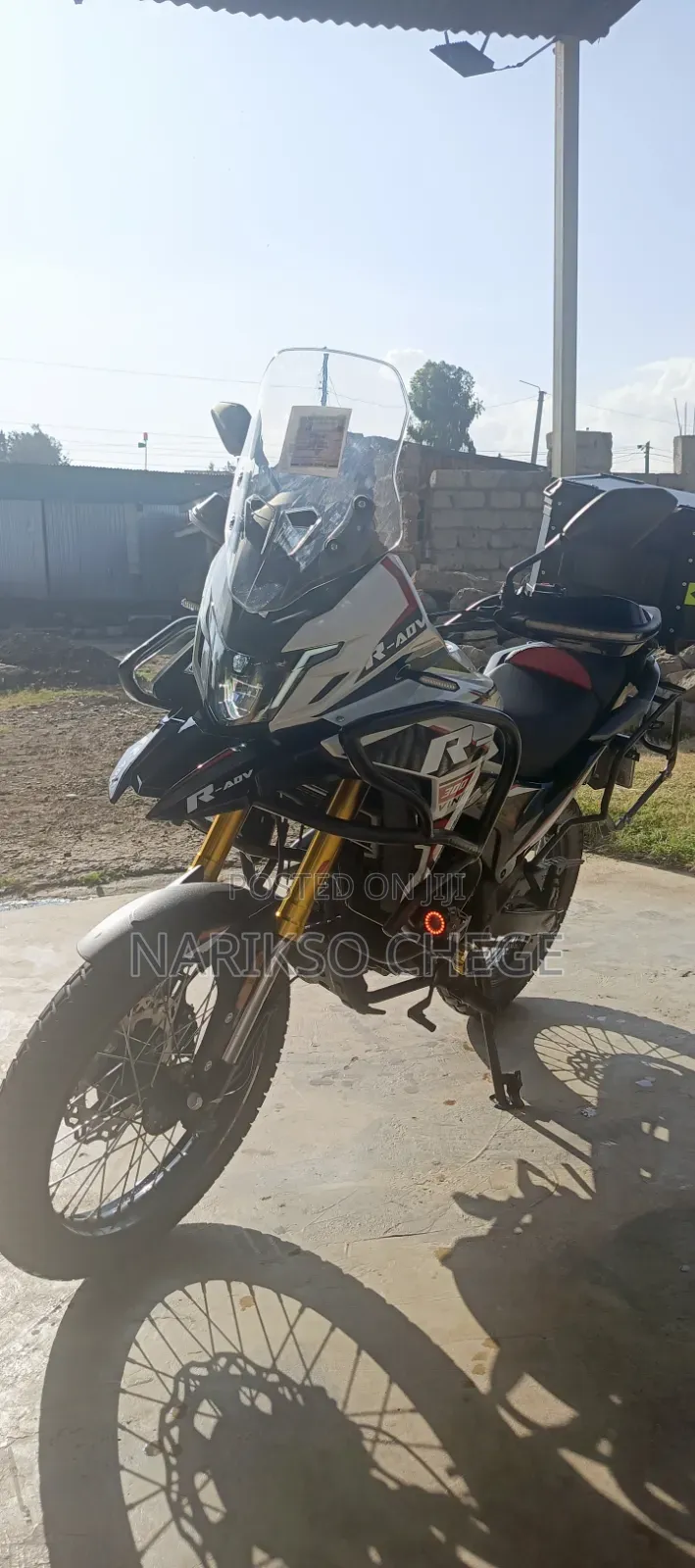 Motorcycle 2025 White