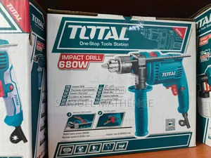 TOTAL 680W Heavy-Duty Electric Drill Impact Drill With Chuck Key