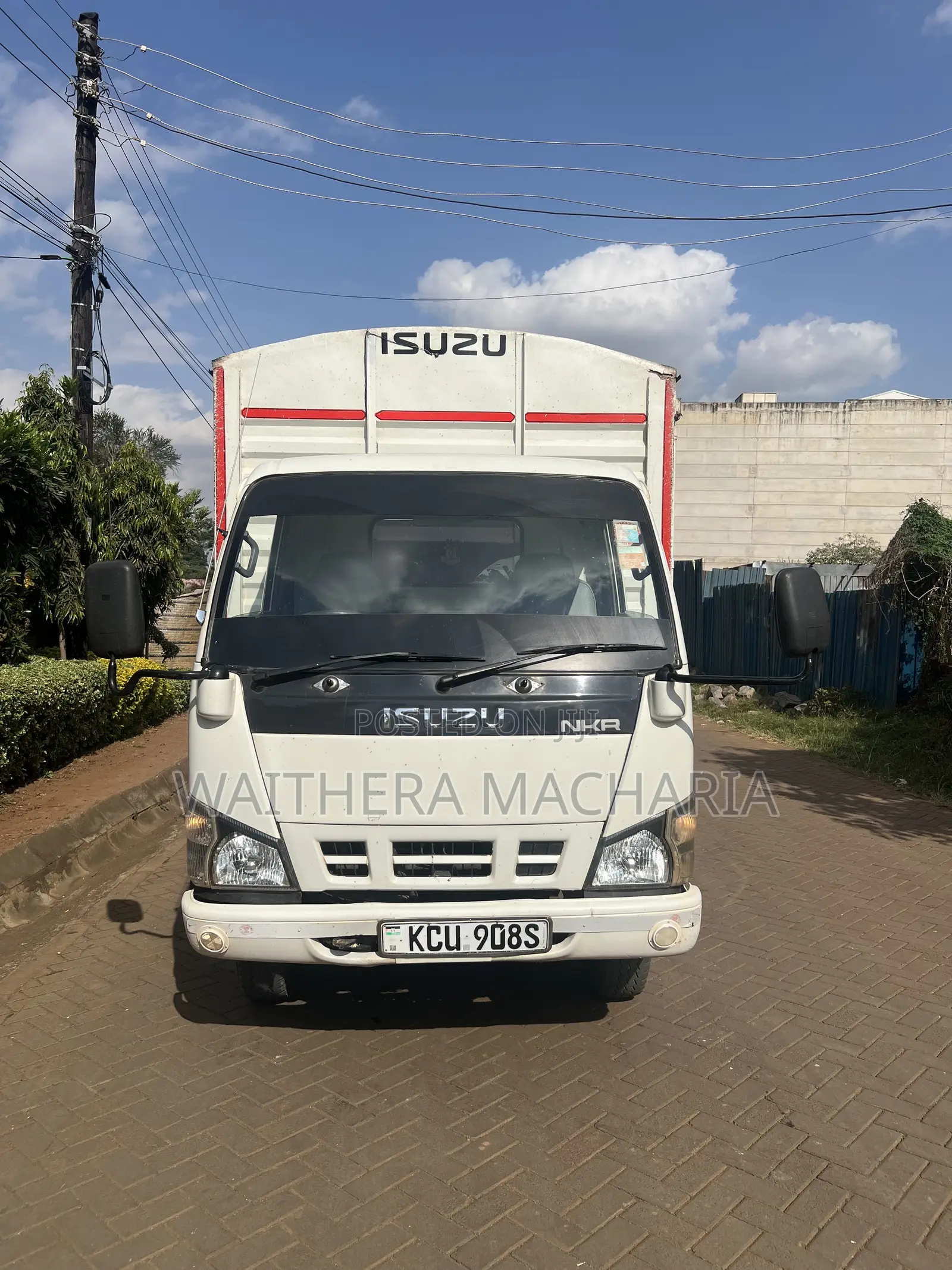 Isuzu NKR Closed Body 2019 White