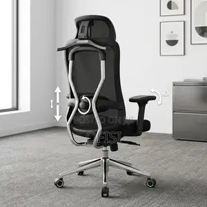 Office Chair; Mesh Swivel Orthopedic Office Chair