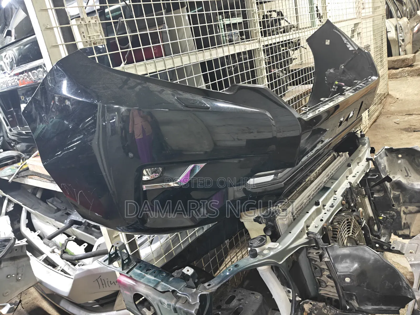 Prado 165 Front Bumper,2019 Model