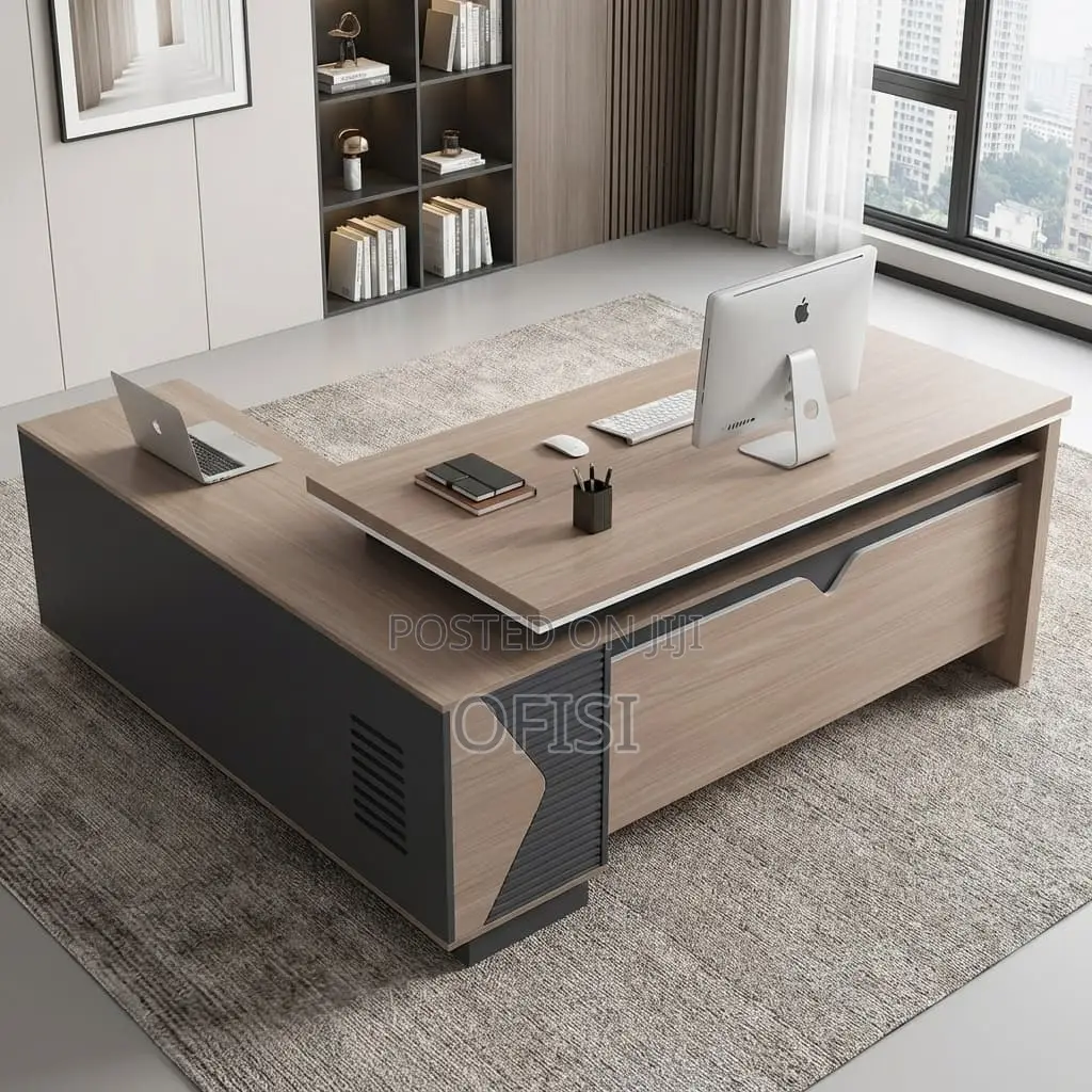 Office Desk; 1800Mm Luxury Managers Executive Desk