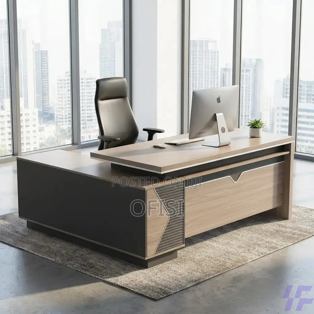 Office Desk; 1800Mm Luxury Managers Executive Desk