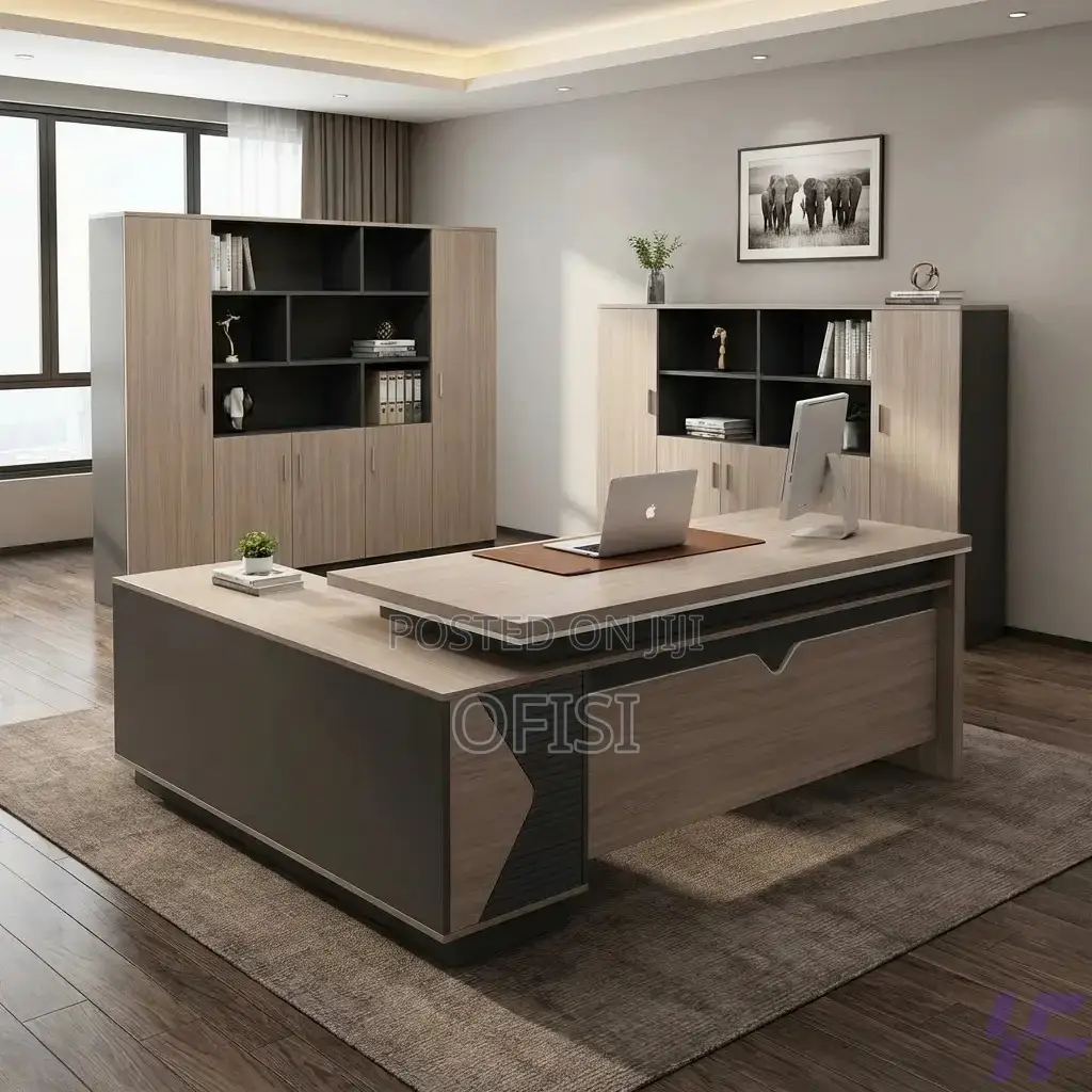 Office Desk; 1800Mm Luxury Managers Executive Desk
