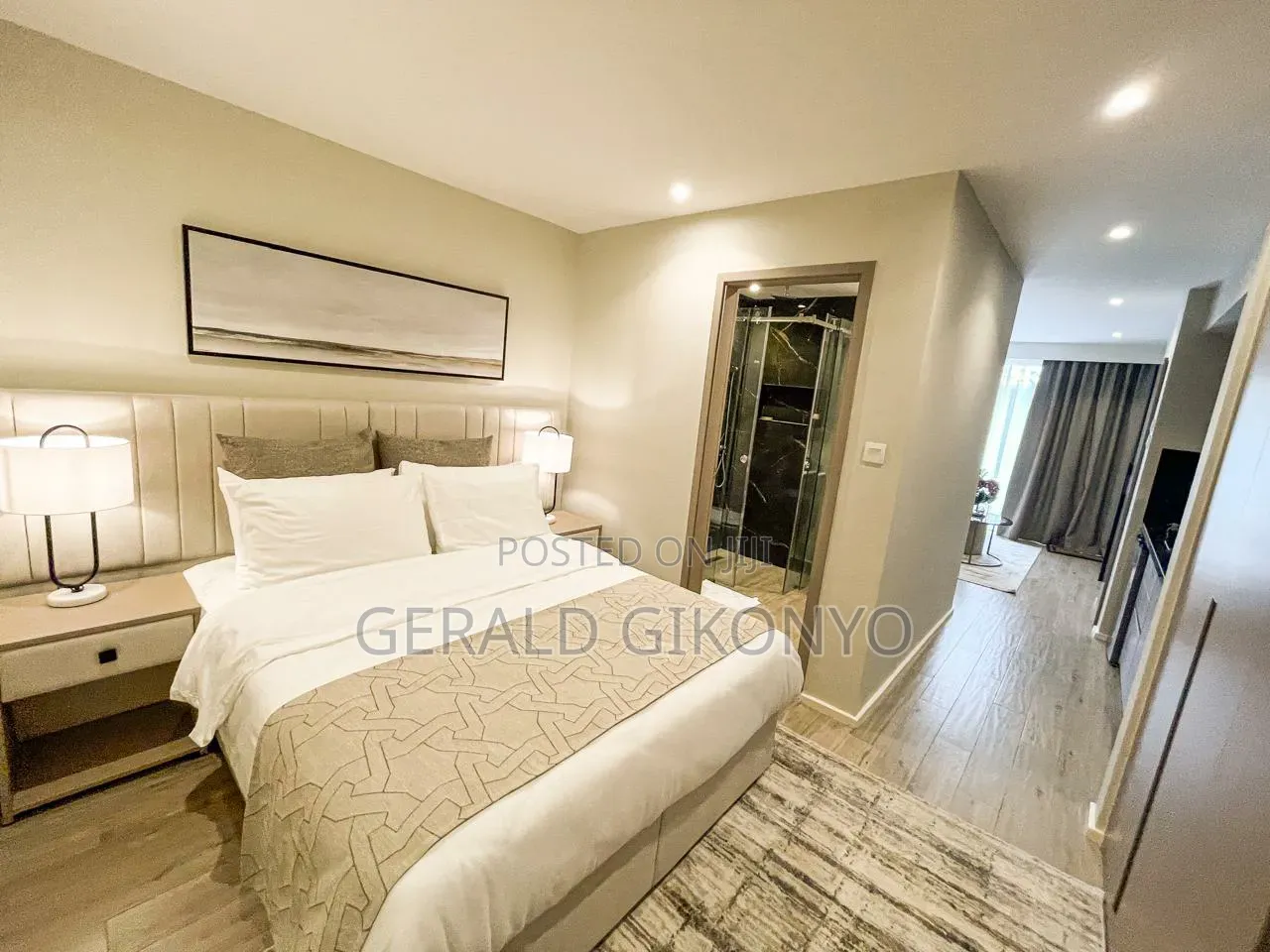 Furnished 1bdrm Apartment in Nyari for rent