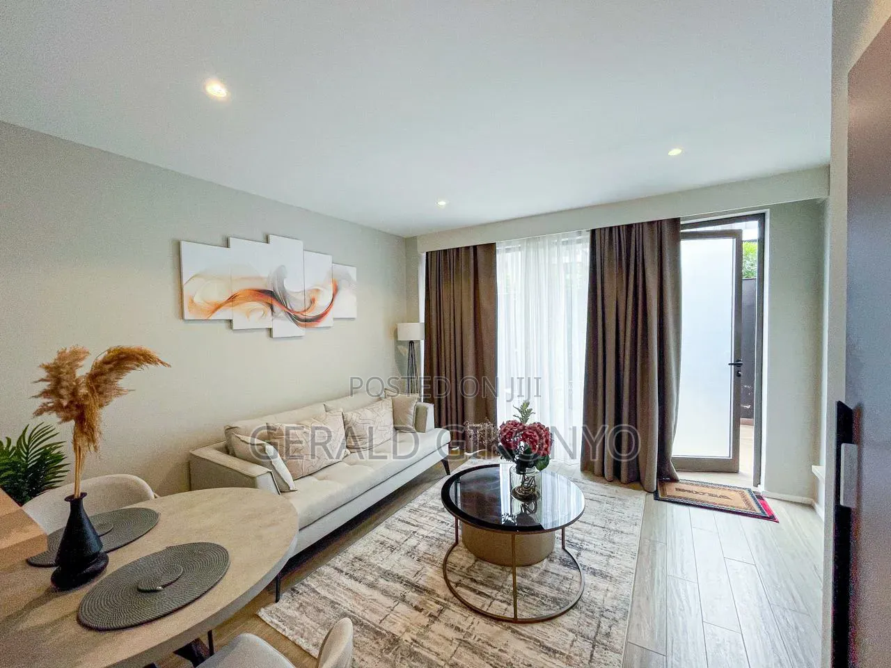 Furnished 1bdrm Apartment in Nyari for rent