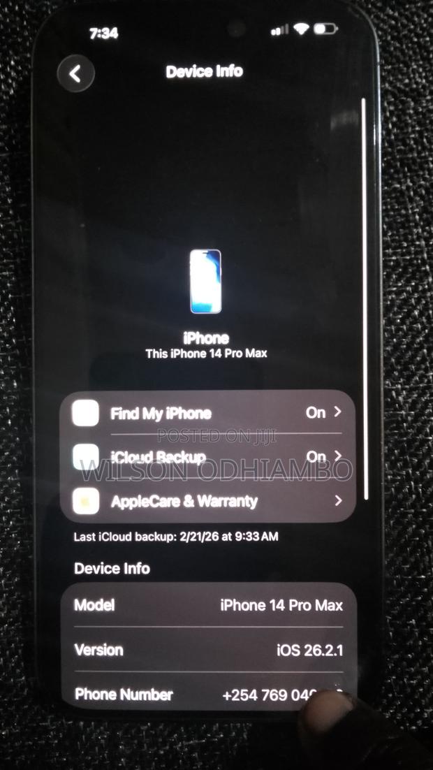 Apple iPhone 14 Pro Max 256 GB Purple - thumbnail 3