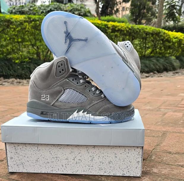 Jordan 5 Highcut Wolf Grey - thumbnail 2