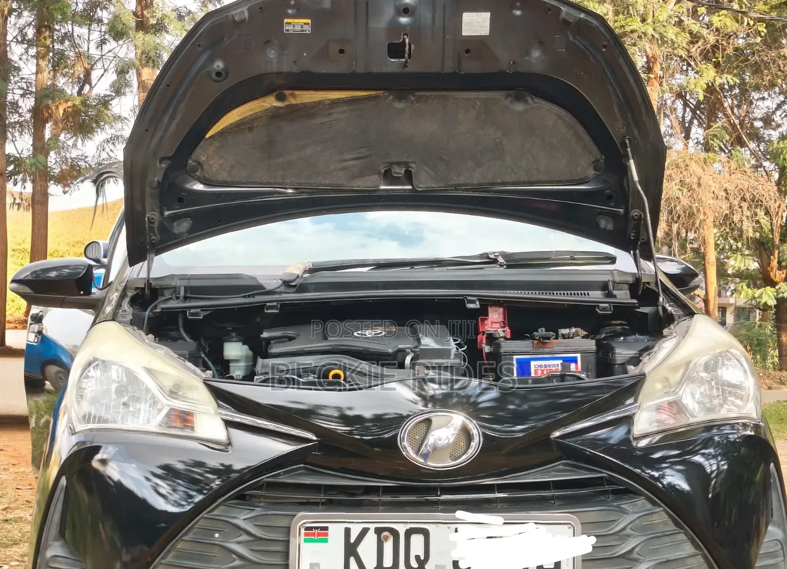 Toyota Vitz 2017 Black