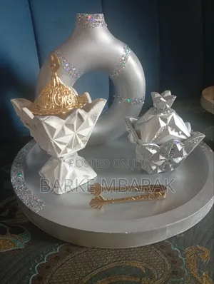 Concrete Oud Burner Set