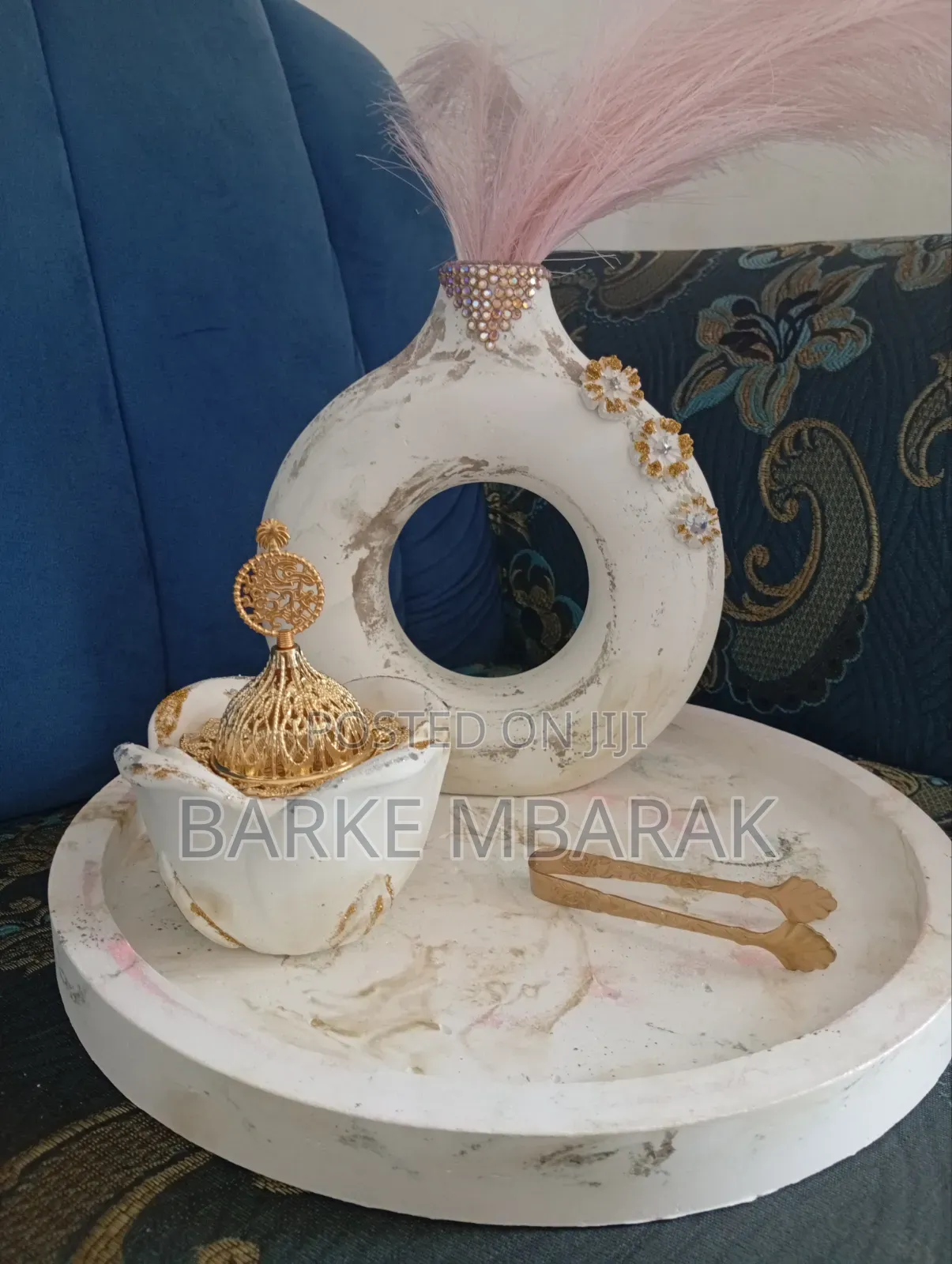 Concrete Oud Burner Set