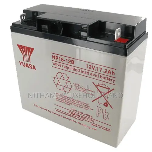 Yuasa 12V 17AH Sealed Lead Acid Battery