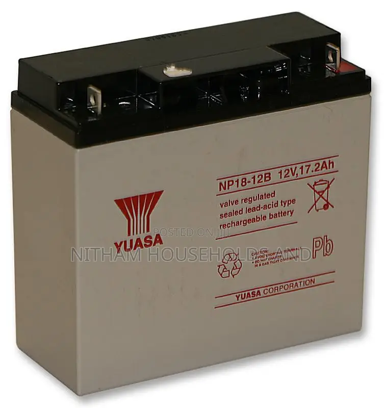 Yuasa 12V 17AH Sealed Lead Acid Battery