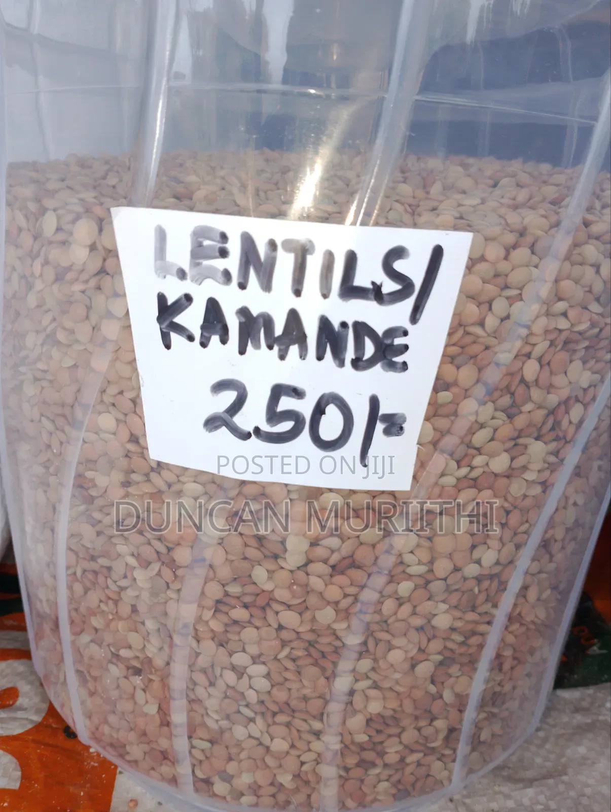 Lentils (Kamande)