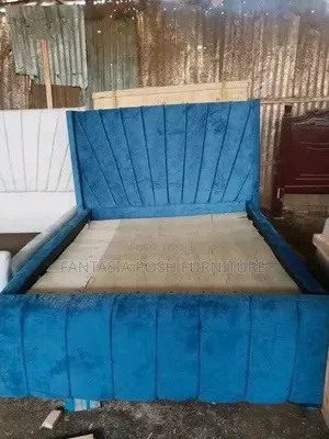 Blue Padded Bed Size 4 by 6